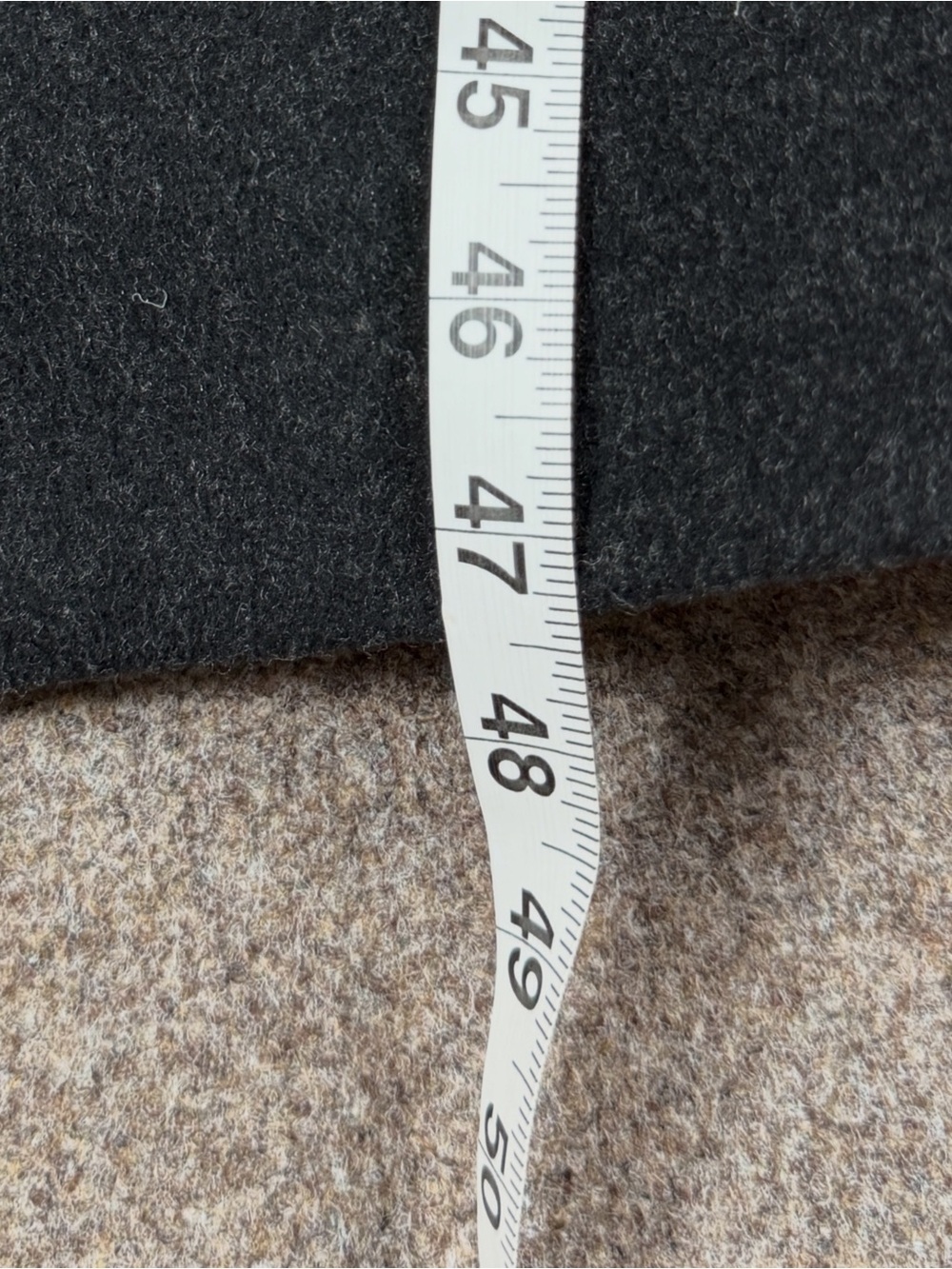 Vintage Forecaster Grey Long Wool Cashmere Overcoat Womens 10 Medium Winter Coat - Picture 9 of 10